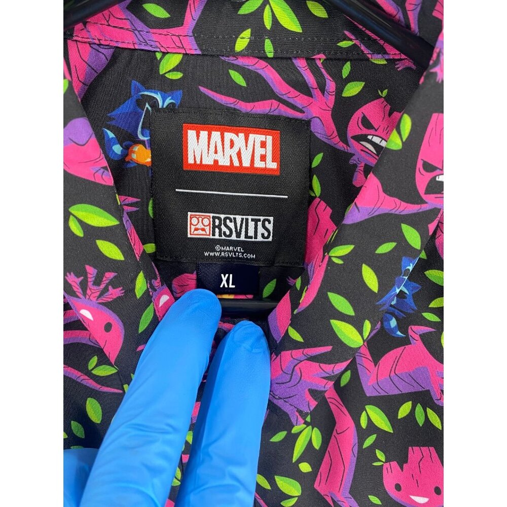 RSVLTS Marvel Guardians Of The Galaxy We Are Groot Kunuflex Shirt Mens XL NWT - Picture 3 of 6